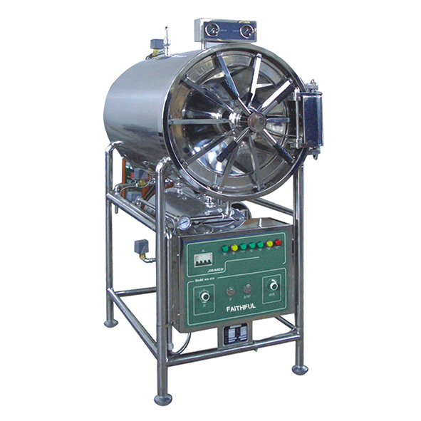 Esterilizador de vapor de presión cilíndrica horizontal FSF-YDC