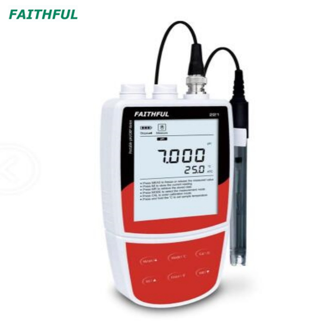 Medidor de pH/ORP portátil FPH221-C